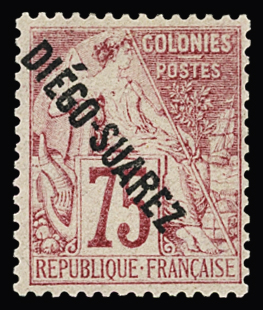 N° 23 75c rose, **, très frais, TTB