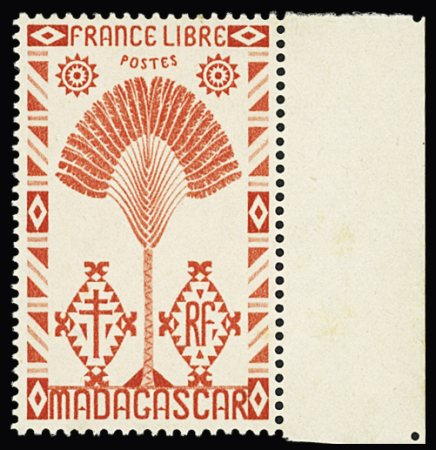 N° 272a (1f50) rouge, variété valeur faciale omise,