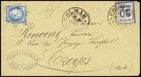 Alsace-Lorraine   n°6 OBL grand CAD fer à cheval