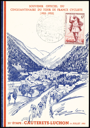Cyclisme   - Série complète des 23 cartes postales