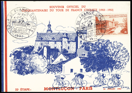 Cyclisme   - Série complète des 23 cartes postales