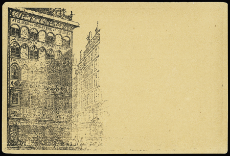 N° 89
   neuf sur CP précurseur avec au verso repiquage