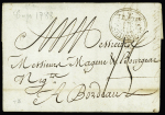 Lettre datée du Cap Haïtien (1788) pour Bordeaux avec
