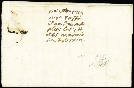 Marennes : MP "Marene" (L n°2 - 1715), ind 25. RR et TB