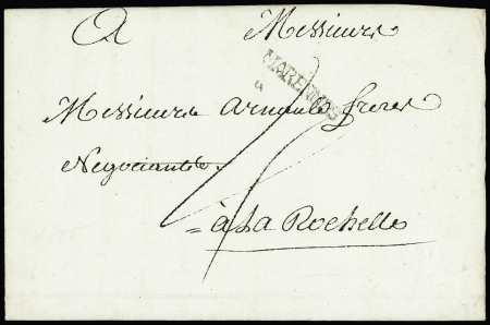 MP "Marennes" (1785 - L n°4), ind 10. TB