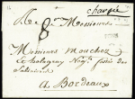 MP "Pons" (L n°4, 1791) + "Chargée" manuscrit non signalé, ind 19. TB