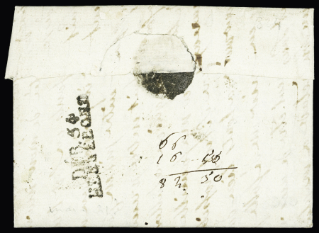 4 MP "Deb 54 Hennebont" (1812), ind 21, RR et TB