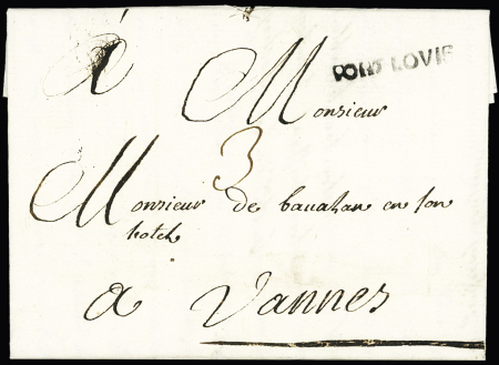 MP "Port-Louis" (1751 - LN°2), ind 19. TB