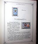 1948-1977 Jolie petite collection avec des timbres
