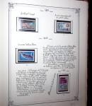 1948-1977 Jolie petite collection avec des timbres