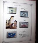 1948-1977 Jolie petite collection avec des timbres