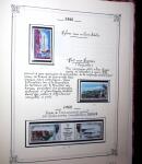 1948-1977 Jolie petite collection avec des timbres