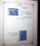 1948-1977 Jolie petite collection avec des timbres