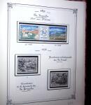 1948-1977 Jolie petite collection avec des timbres