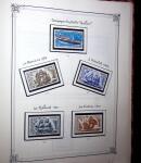 1948-1977 Jolie petite collection avec des timbres