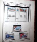 1948-1977 Jolie petite collection avec des timbres