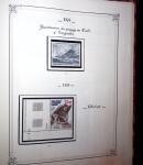 1948-1977 Jolie petite collection avec des timbres
