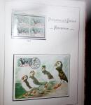 1948-1977 Jolie petite collection avec des timbres