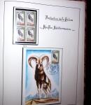 1948-1977 Jolie petite collection avec des timbres
