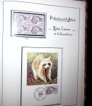 1948-1977 Jolie petite collection avec des timbres