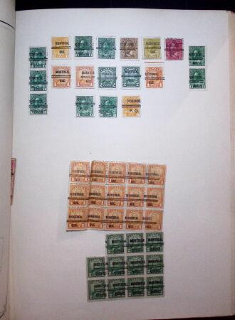 1889-1950 Collection of over 500 precancelled items of Canada and the USA, with multiples