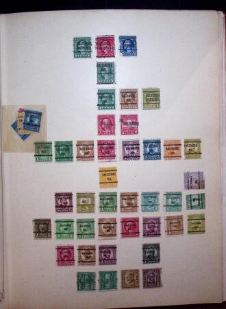 1889-1950 Collection of over 500 precancelled items of Canada and the USA, with multiples
