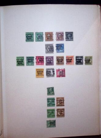 1889-1950 Collection of over 500 precancelled items of Canada and the USA, with multiples
