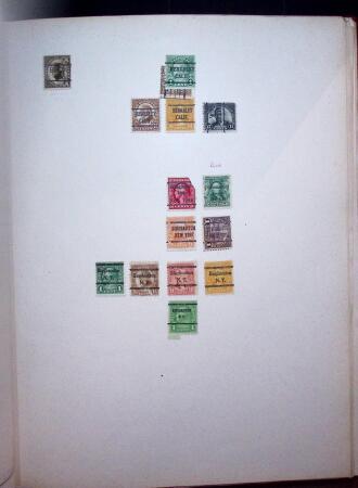 1889-1950 Collection of over 500 precancelled items of Canada and the USA, with multiples