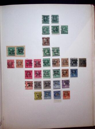1889-1950 Collection of over 500 precancelled items of Canada and the USA, with multiples
