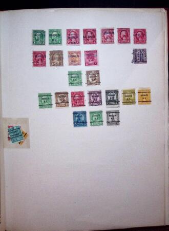 1889-1950 Collection of over 500 precancelled items of Canada and the USA, with multiples
