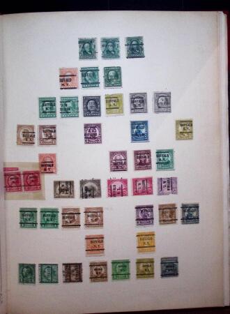 1889-1950 Collection of over 500 precancelled items of Canada and the USA, with multiples