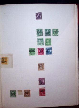 1889-1950 Collection of over 500 precancelled items of Canada and the USA, with multiples