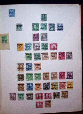 1889-1950 Collection of over 500 precancelled items of Canada and the USA, with multiples