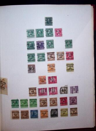 1889-1950 Collection of over 500 precancelled items of Canada and the USA, with multiples