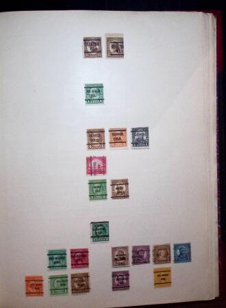 1889-1950 Collection of over 500 precancelled items of Canada and the USA, with multiples