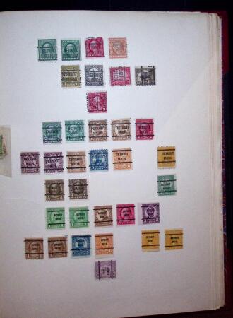 1889-1950 Collection of over 500 precancelled items of Canada and the USA, with multiples