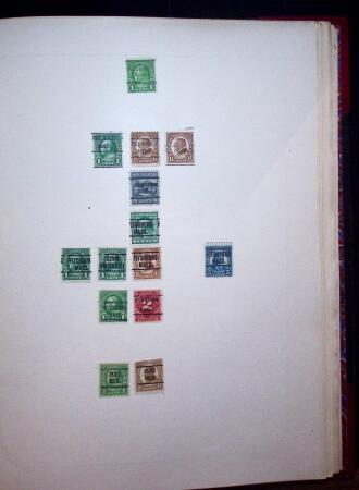 1889-1950 Collection of over 500 precancelled items of Canada and the USA, with multiples