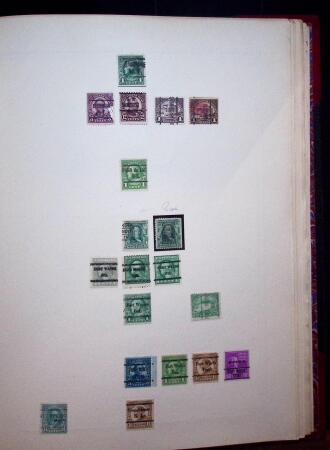 1889-1950 Collection of over 500 precancelled items of Canada and the USA, with multiples