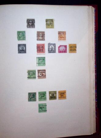1889-1950 Collection of over 500 precancelled items of Canada and the USA, with multiples