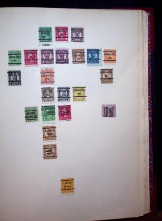 1889-1950 Collection of over 500 precancelled items of Canada and the USA, with multiples