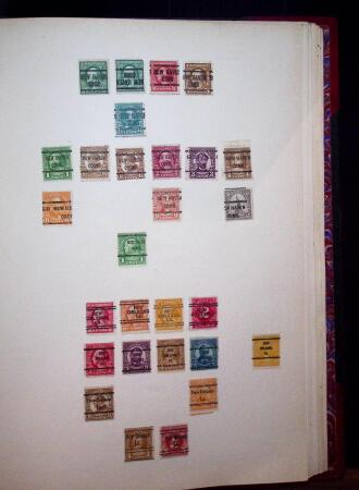 1889-1950 Collection of over 500 precancelled items of Canada and the USA, with multiples