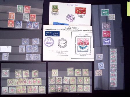 1850-1986, Gebrauchte und ungebrauchte Sammlung Schweiz