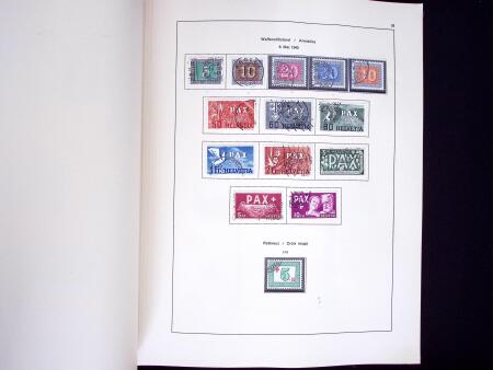 1850-1986, Gebrauchte und ungebrauchte Sammlung Schweiz