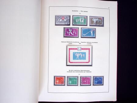 1850-1986, Gebrauchte und ungebrauchte Sammlung Schweiz