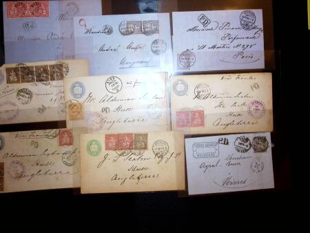 1862-70 Partie 32 Briefe und Karten, meistens nach