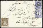 1862-70 Partie 32 Briefe und Karten, meistens nach