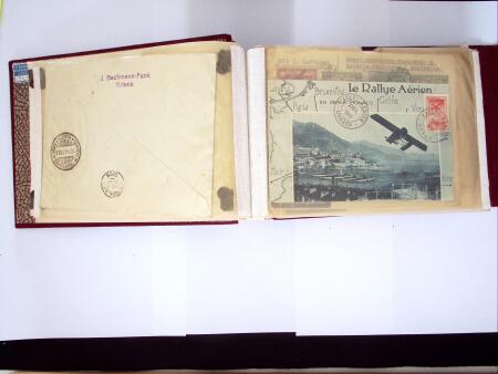 1914-32 Reichhaltige Partie Flugpostbriefe (61), meistens