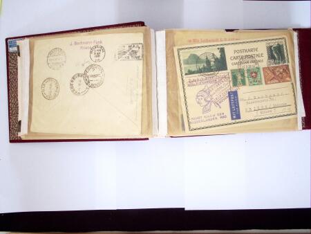 1914-32 Reichhaltige Partie Flugpostbriefe (61), meistens