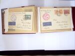 1914-32 Reichhaltige Partie Flugpostbriefe (61), meistens