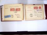 1914-32 Reichhaltige Partie Flugpostbriefe (61), meistens